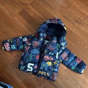 Polo Ralph Lauren letterman coat
